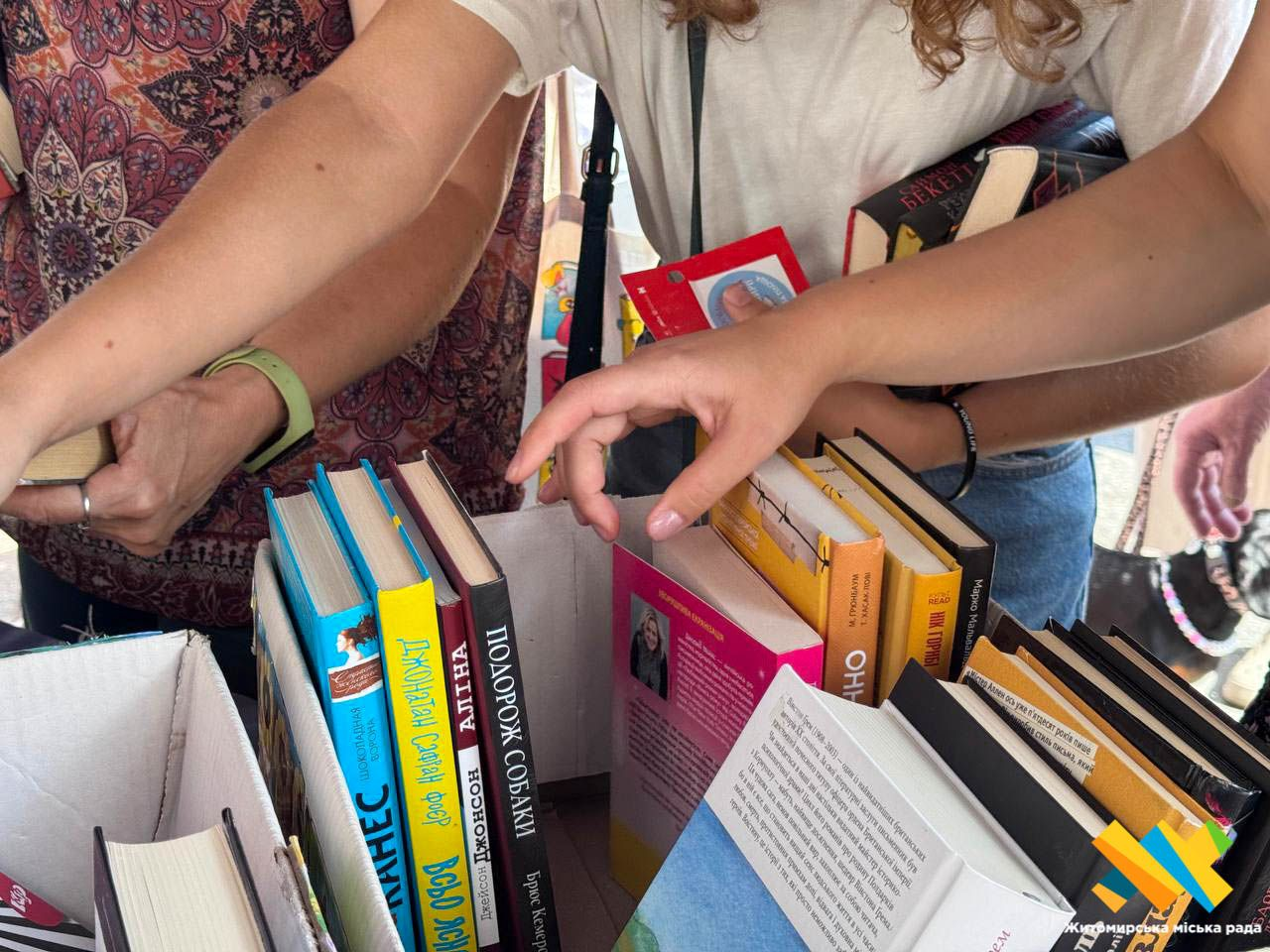 Житомир вдруге стане частиною “Книжкової площі”: вже відкрили збір книг