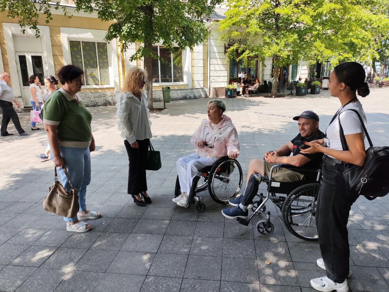 У Житомирі обговорили, як підвищити доступність закладів на Михайлівській